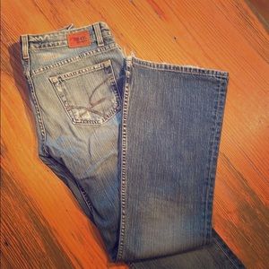 BKE 1967 Distressed Denim Jeans
